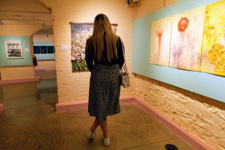 Girl at Erie Art Museum kallay mara