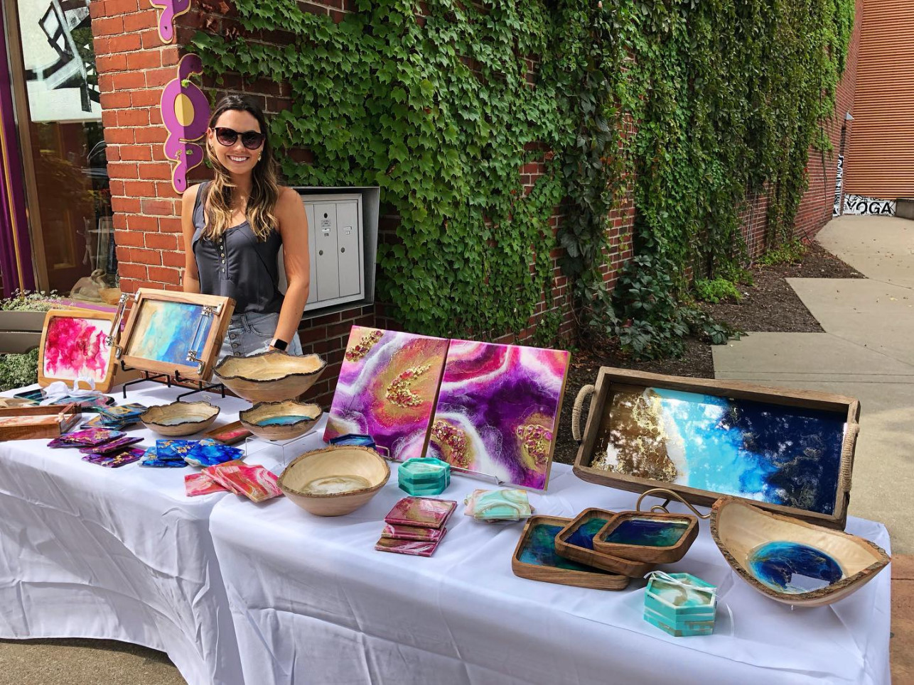 Glass Growers vendor at Celebrate Erie credit helentullio