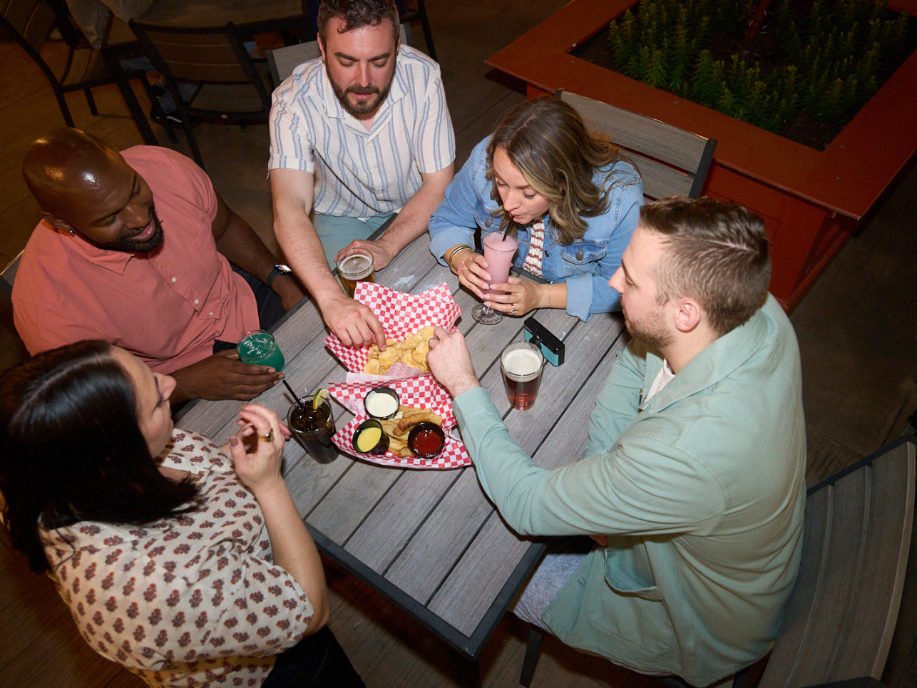 Olivers Beer Garden Summer 2025 Group