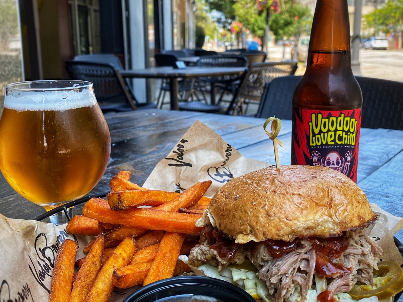 Voodoo Brewery BBQ pulled pork courtesy Voodoo v2