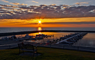 Blue Pike Grille Patio picture