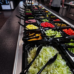 Francos salad bar from Francos