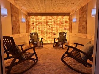 salt spa and org goods salt room photo