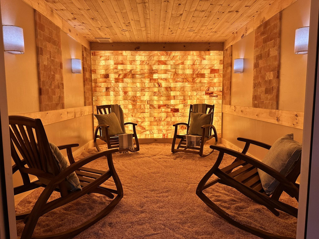 salt spa and org goods salt room photo