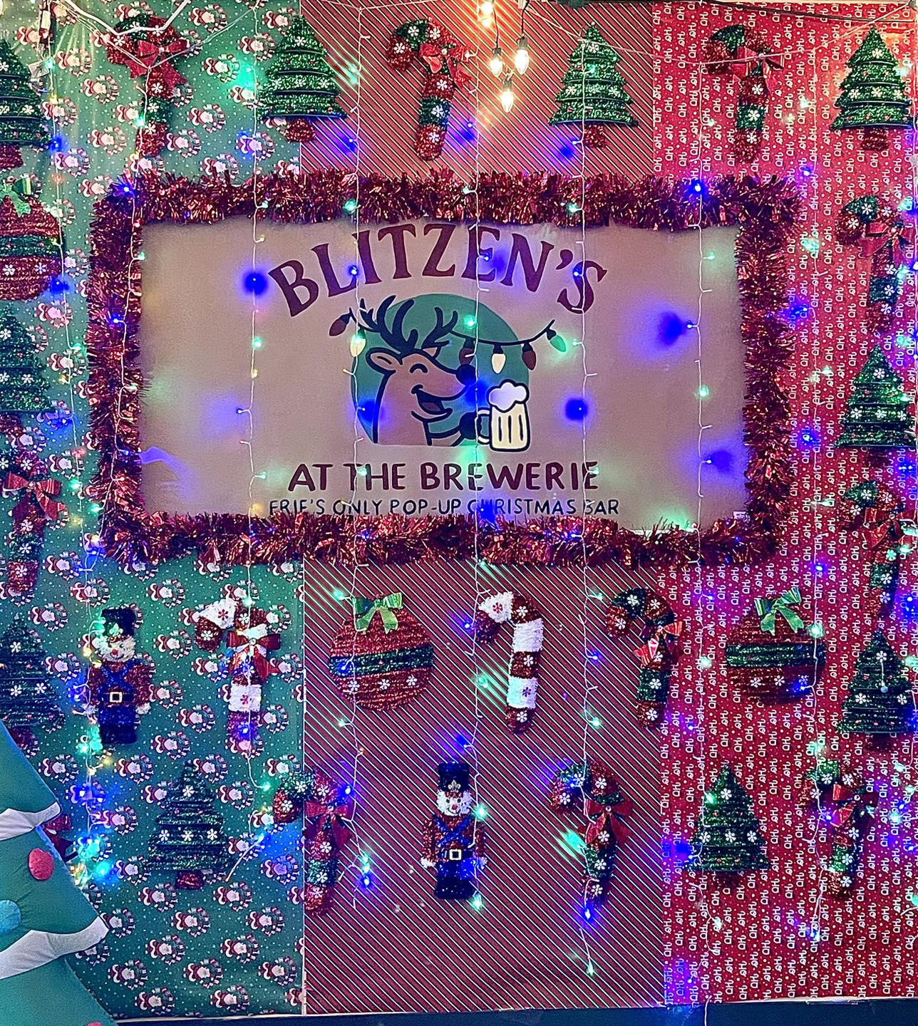 Blitzen's at The Brewerie: Erie's Only Pop Up Christmas Bar