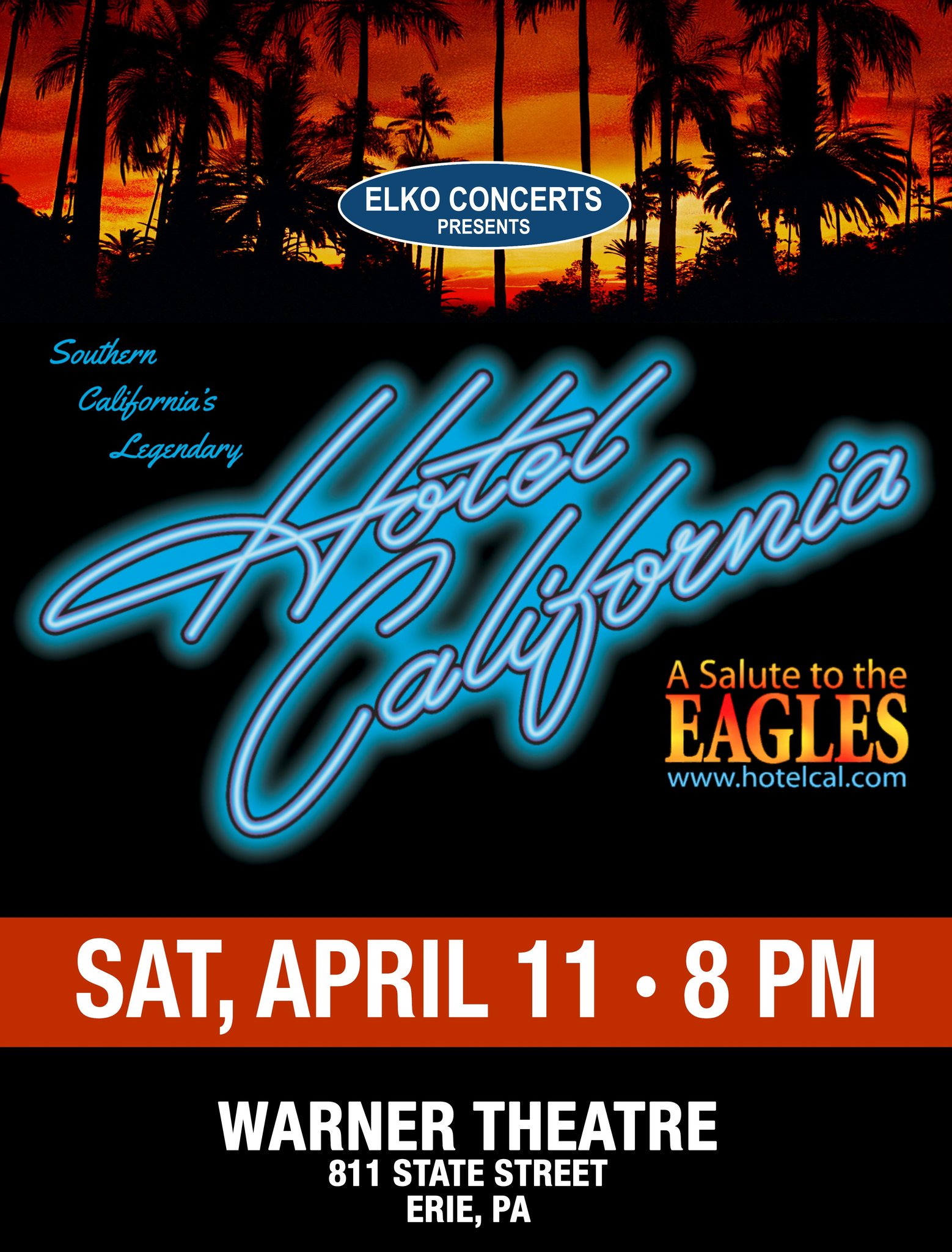 Hotel California "A Salute To The Eagles"